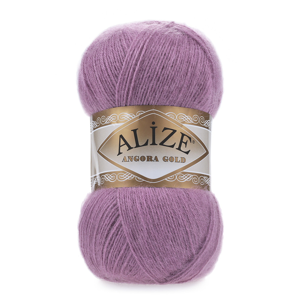 Пряжа Alize Angora Gold цвет 505 пепельно-сиреневый