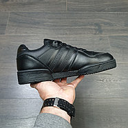 Кроссовки Adidas Rivalry Low Black с мехом, фото 2