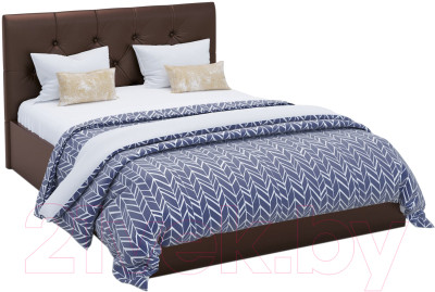 Двуспальная кровать Sofos Женева тип A с ПМ 160x200