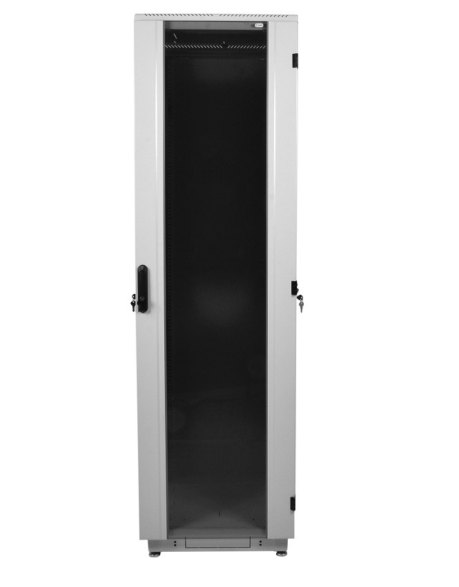 Шкаф телекоммуникационный напольный 33U дверь металл/стекло - фото 2 - id-p169477558