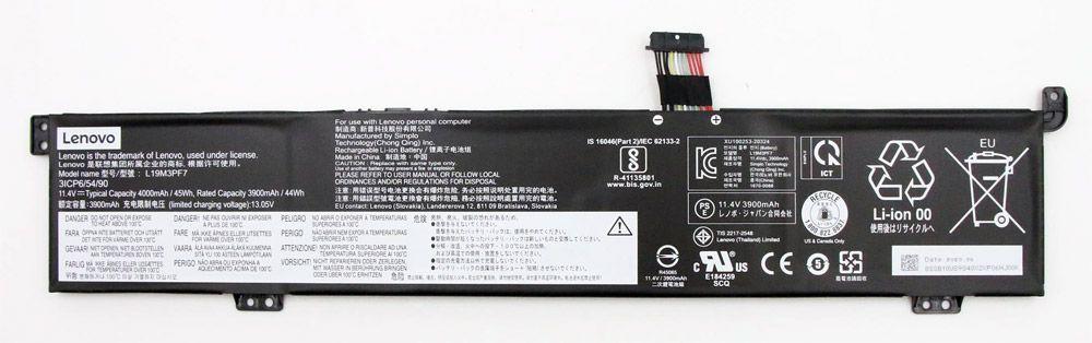 Оригинальный аккумулятор (батарея) для ноутбука Lenovo IdeaPad Creator 5-15IMH05 (L19M3PF7) 11.4V 45Wh