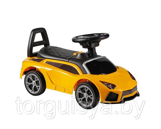 Детская каталка KidsCare Lamborghini 5188 (желтый), фото 2