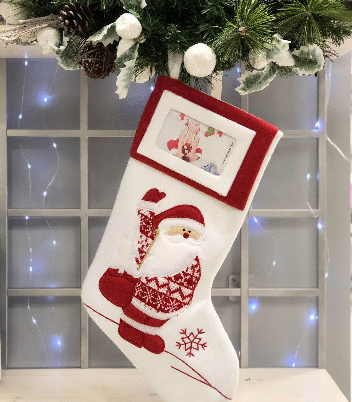 17435 Фоторамка ZEP TT73 Christmas Socks h45 носок на Рождество, Новый год - фото 2 - id-p169372440