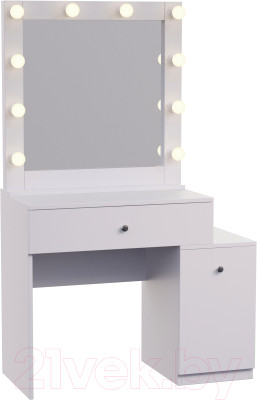 Туалетный столик с зеркалом Мир Мебели SV-41 с подсветкой