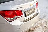 Накладка на задний бампер Chevrolet Cruze I 2009-2011, фото 3