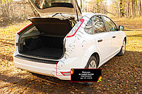Накладка на задний бампер Ford Focus II 2008-2010