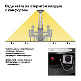 Уличный газовый обогреватель Aesto A-06, античное серебро, фото 4