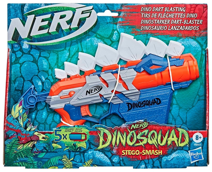 Бластер Nerf Dinosquad Stego-Smash (F0805) - фото 4 - id-p169475156