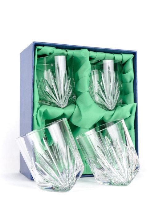 НЕМАН Хрустальные стаканы для виски, 200мл, 4шт - фото 1 - id-p169167562