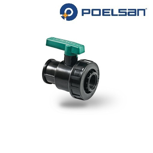 Кран шаровой Poelsan 3/4"х3/4" внутренняя резьба