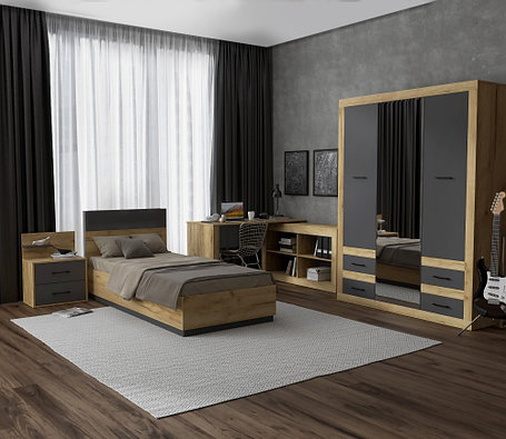 Набор Loft Спальня-3 фабрики Интерлиния, фото 2