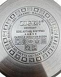 Кастрюля Zigen крышкой 2 л арт. ZG 514G-20, фото 3