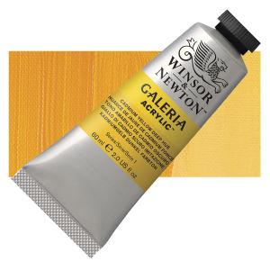 Краска акриловая Winsor&Newton GALERIA 60 мл CADMIUM YELLOW DEEP HUE - фото 1 - id-p169491368