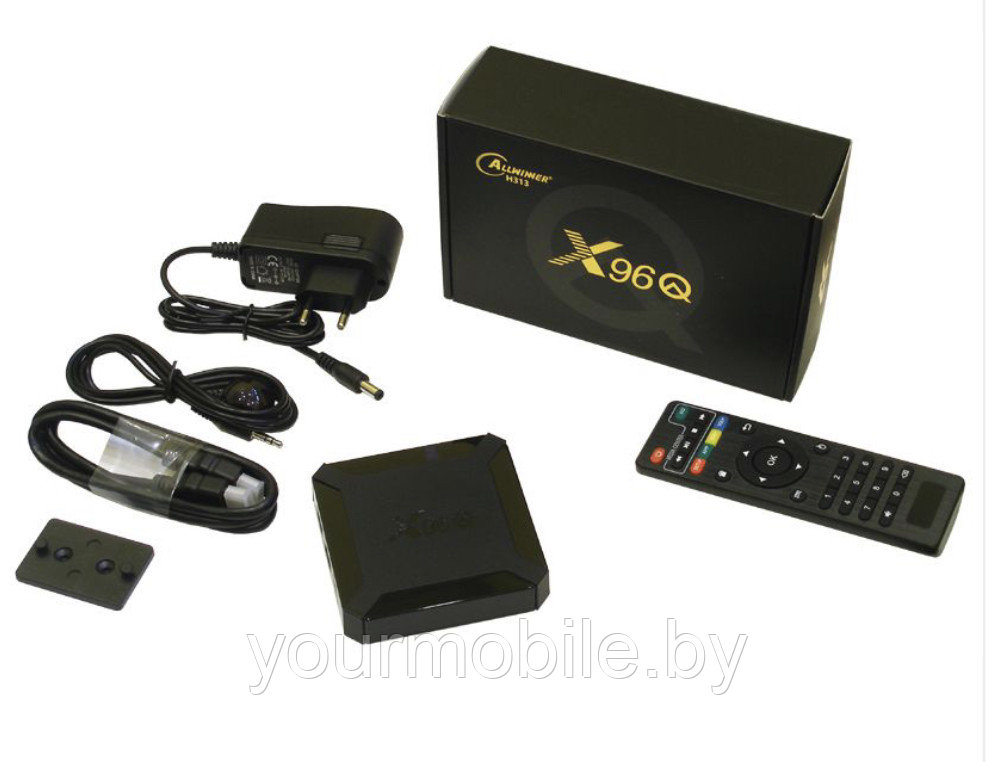 Смарт ТВ-приставка X96Q Smart TV Android 10 2/16 - фото 4 - id-p169491366