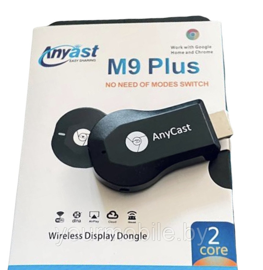 Медиаплеер-ресивер WiFi HDMI AnyCAST M9 Plus Display Dongle