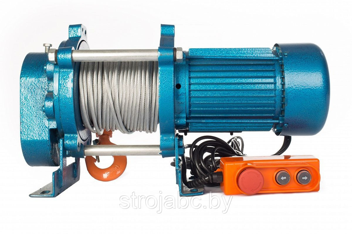 Электрическая лебедка TOR ЛЭК-500 E21 (KCD) 500 кг, 380 В с канатом 30 м - фото 2 - id-p169491487