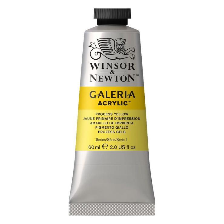 Краска акриловая Winsor&Newton GALERIA 60 мл PROCESS YELLOW