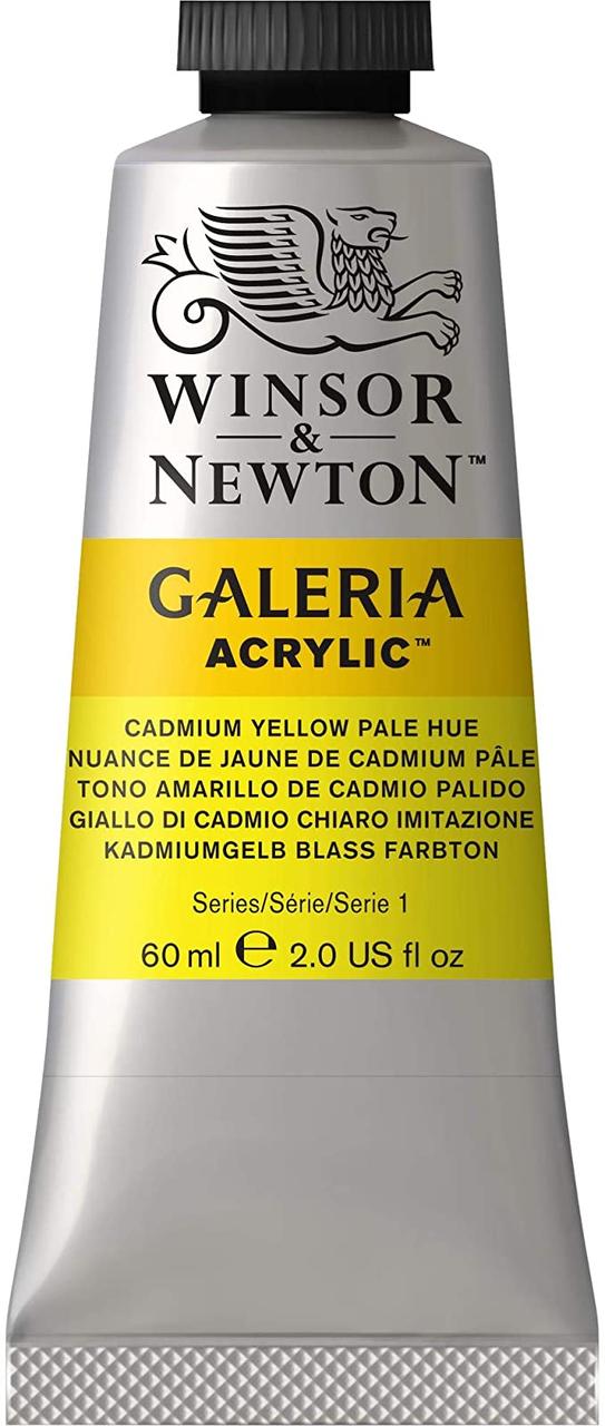 Краска акриловая Winsor&Newton GALERIA 60 мл CADMIUM YELLOW PALE HUE