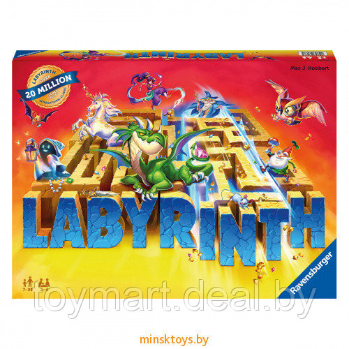 Сумасшедший лабиринт - настольная игра (The amazeing Labyrinth), Ravensburger 27078 - фото 1 - id-p104961037