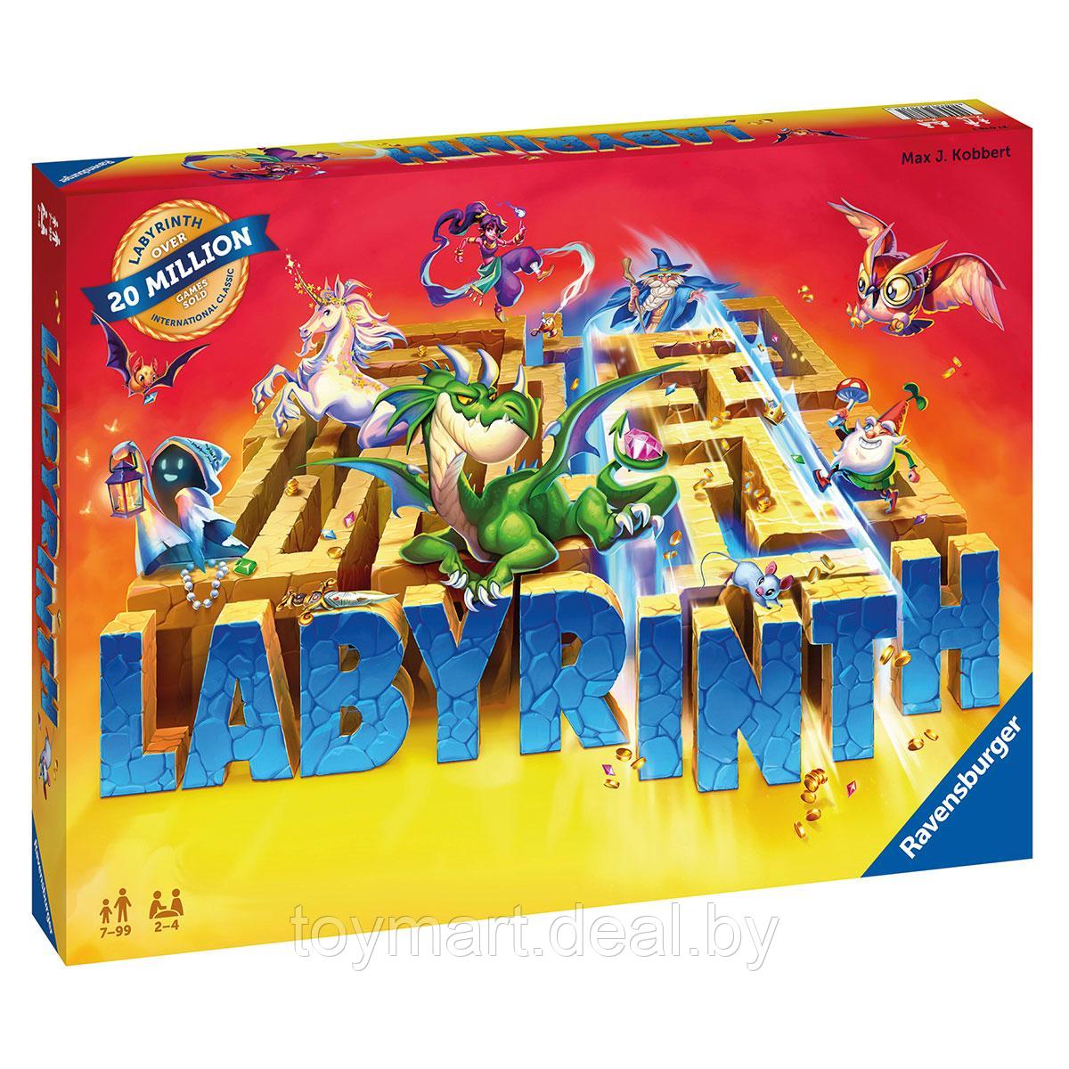 Сумасшедший лабиринт - настольная игра (The amazeing Labyrinth), Ravensburger 27078 - фото 3 - id-p104961037