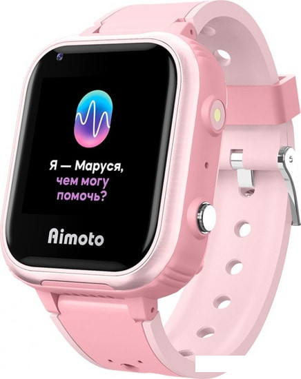 Умные часы Aimoto IQ 4G (розовый) - фото 1 - id-p169477878