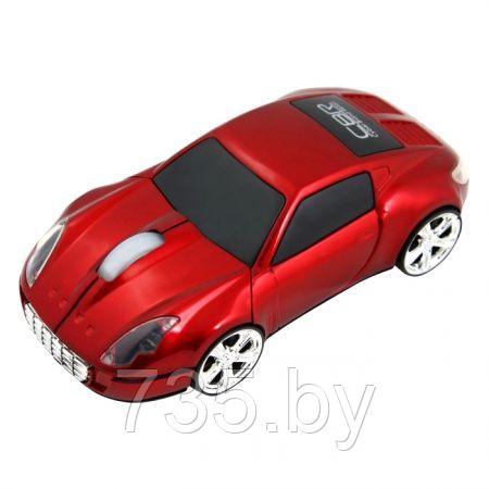 Мышь машинка "Lambo" красная CBR MF-500 проводная в виде автомобиля rgini - фото 3 - id-p167709778