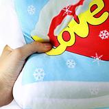 Подушка "Любовь" Зимняя, фото 2