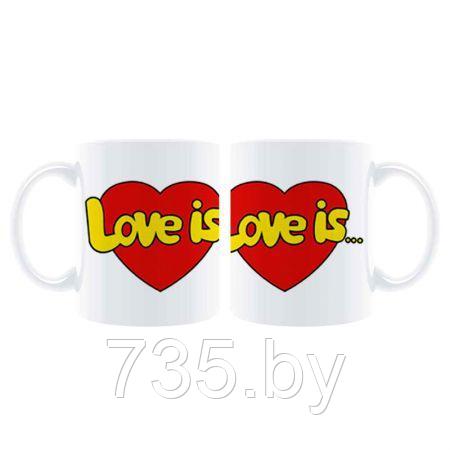 Двойная кружка "Love" - фото 2 - id-p167709952