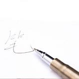 Ручка "Пуля" с фонариком и лазерной указкой брелок, набор 3 шт на 23 февраля, фото 3
