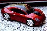 Мышь беспроводная «Lazaro 911» оптическая красная машина в виде автомобиля pors, фото 4