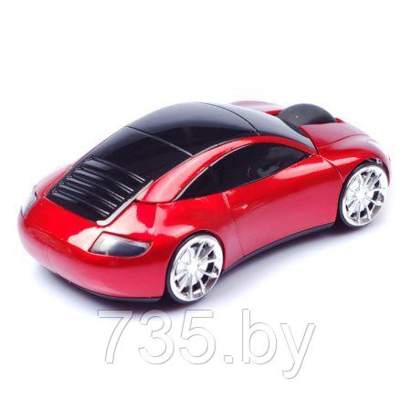 Мышь беспроводная «Lazaro 911» оптическая красная машина в виде автомобиля pors - фото 6 - id-p167709976