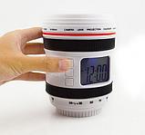 Часы "Объектив фотоаппарата" со звездным небом и звуками природы, фото 3