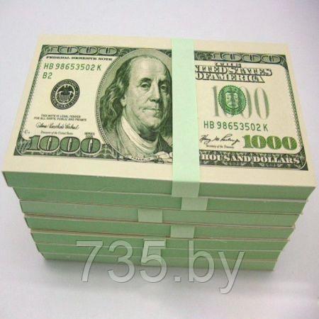 Блокнот для записей 1000 долларов - фото 3 - id-p167710032