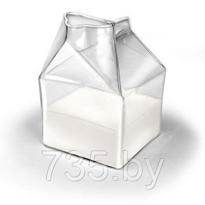 Молочник "Пакет молока" стеклянный - фото 2 - id-p167710080