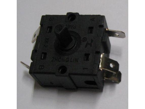 Переключатель режимов (выключатель) электрообогревателя, тепловентилятора NSB-200A-3, фото 2