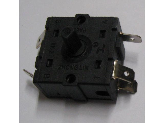 Переключатель режимов (выключатель) электрообогревателя, тепловентилятора NSB-200A-3 - фото 1 - id-p169517533