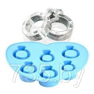 Форма Кольца с Бриллиантами для льда, конфет или шоколада силиконовая - фото 3 - id-p167710216