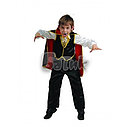 Детский костюм карнавальный граф Дракула, маскарадный новогодний костюм для детей для утренник и хеллоуина, фото 2