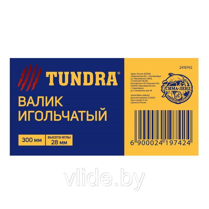 Валик игольчатый TUNDRA, 300 мм, высота иглы 28 мм - фото 5 - id-p169524866