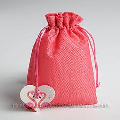 Мешок подарочный «Фламинго», 13 × 18 см
