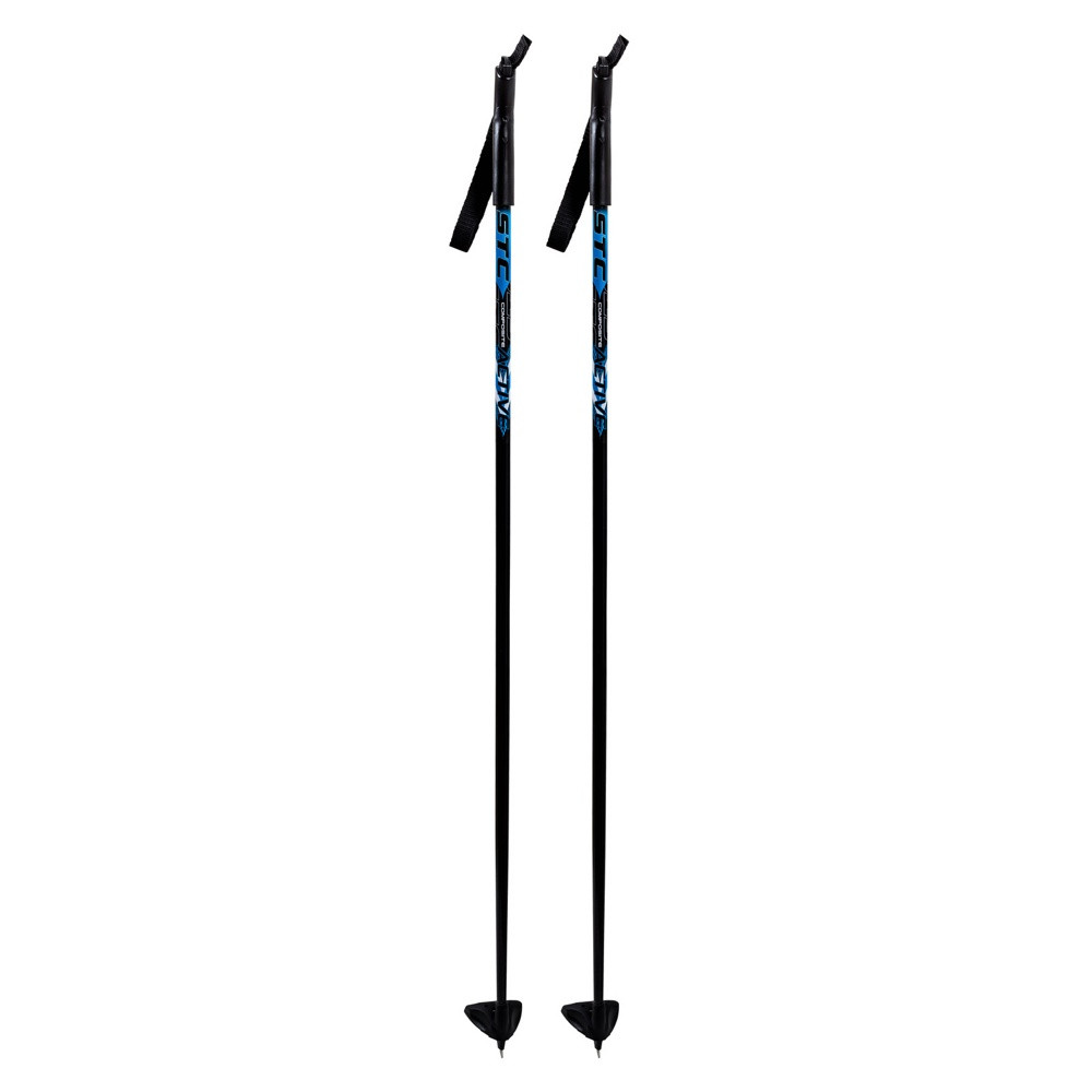 Лыжные палки STC ACTIVE 110 см стекловолокно, фото 1