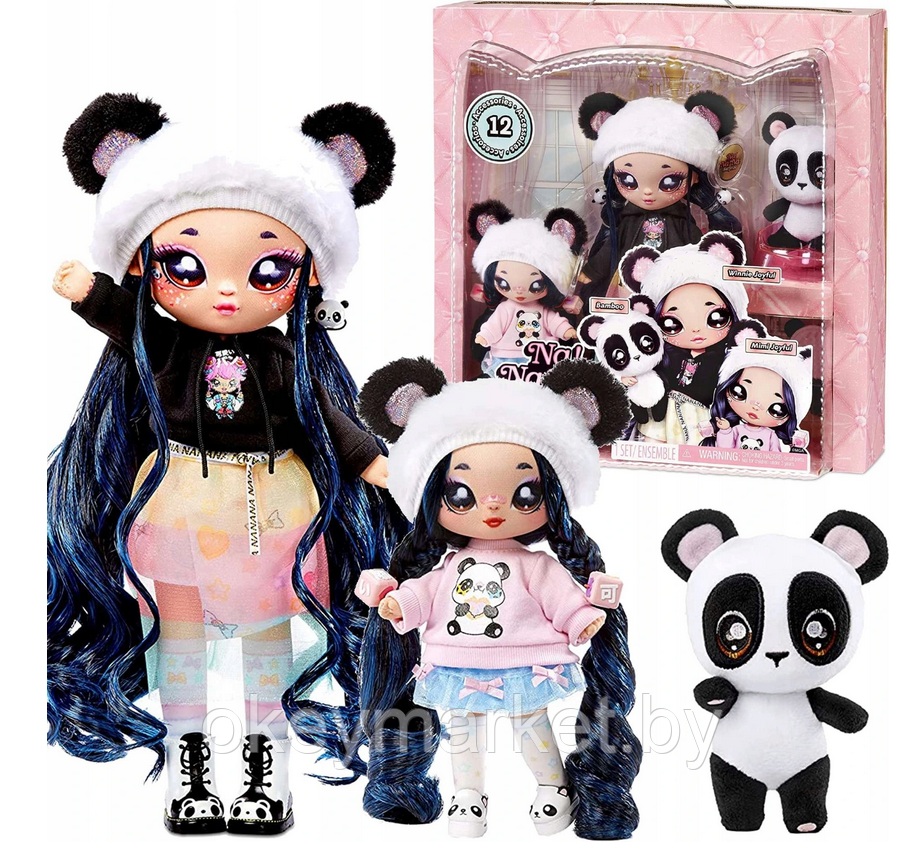 Игровой набор Na! Na! Na! Surprise Семья Панд Family Surprise Panda 575979