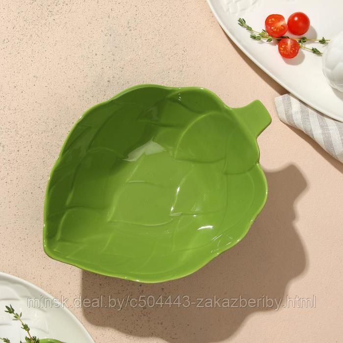 Миска «Аритишок», зелёная, 20 х 17 см