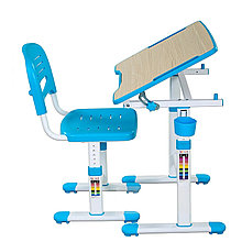 Детская растущая парта и стул-трансформер Fun Desk Piccolino 2 Blue