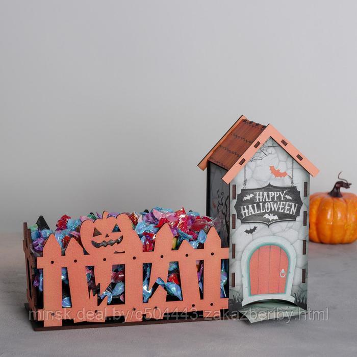 Чайный домик "Happy Halloween", 28,3 х 19,1 х 9,6 см.