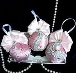 Бархатные новогодние шары (Handmade), фото 2