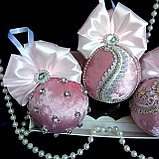 Бархатные новогодние шары (Handmade), фото 6