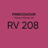 Чернила Finecolour Refill Ink для спиртового маркера, 21мл. (ярко-красный)