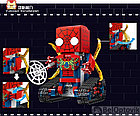 Радиоуправляемый конструктор Walking Brick Супер герой Человек Паук, фото 8