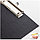 Папка-планшет с зажимом OfficeSpace А4, бумвинил, черный, фото 3